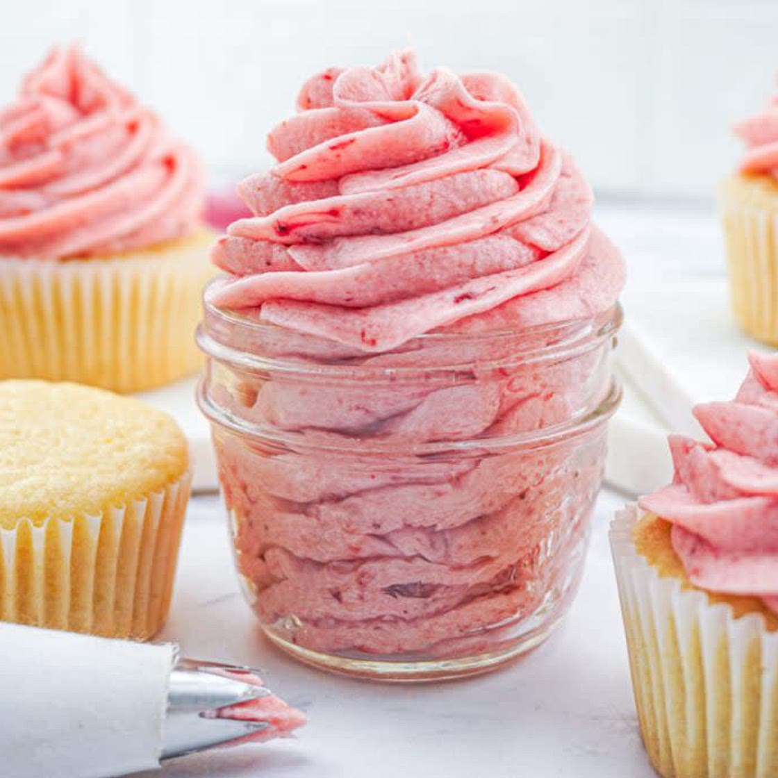 Fresh Strawberry Buttercream