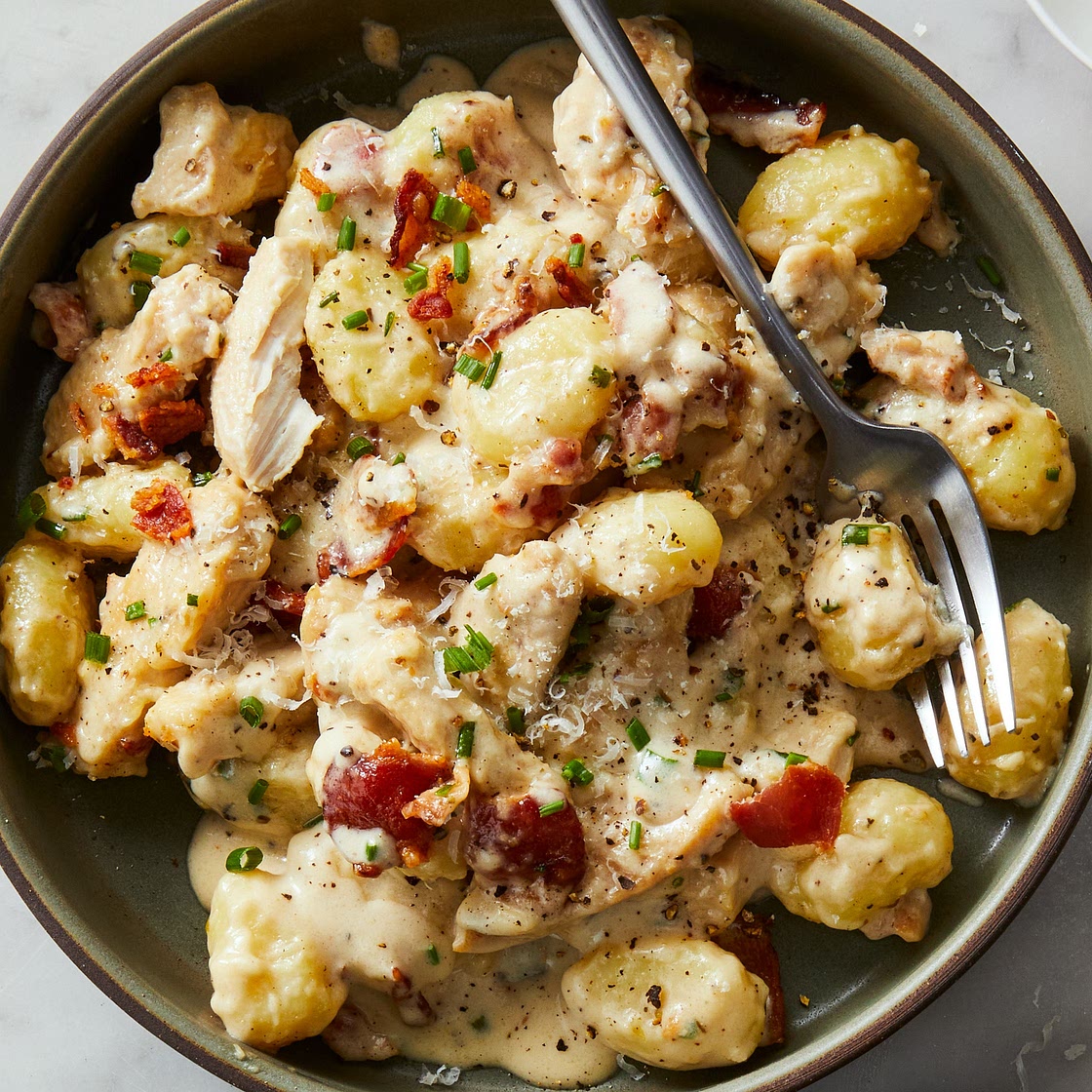 One-Pan Chicken Bacon Gnocchi