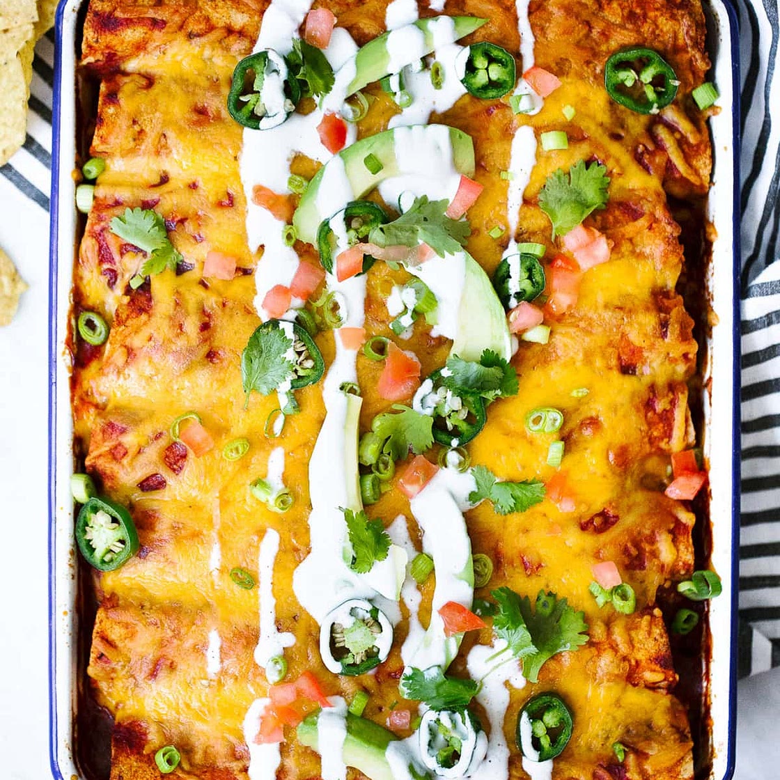 The Best Chicken Enchilada Recipe