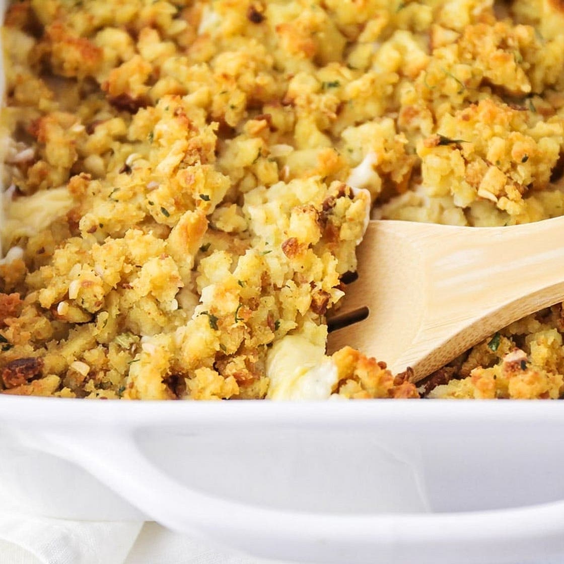 Chicken and Stuffing Casserole