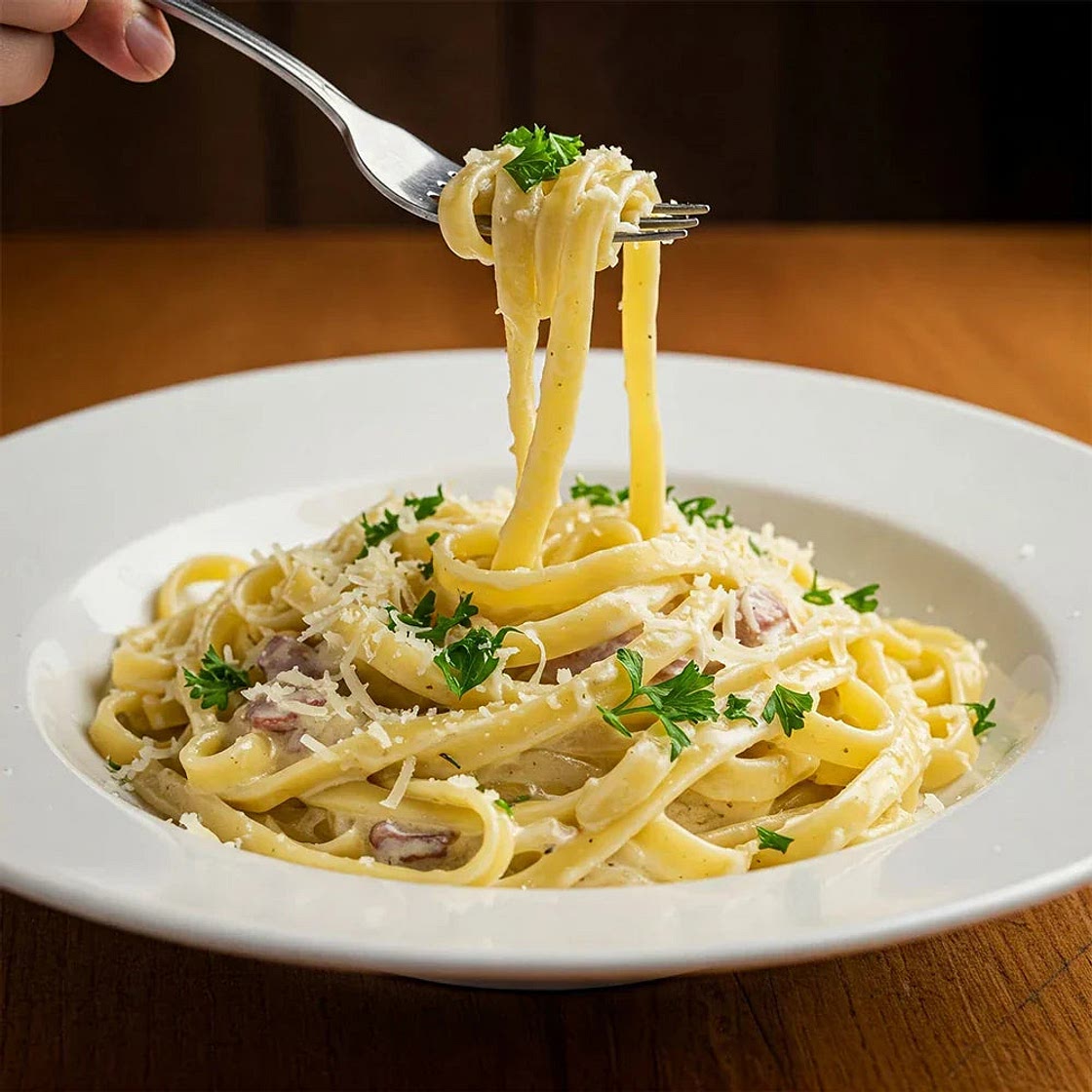 Creamy Tagliatelle Alfredo Recipe | Italian Pasta Dish | Sharp Blades