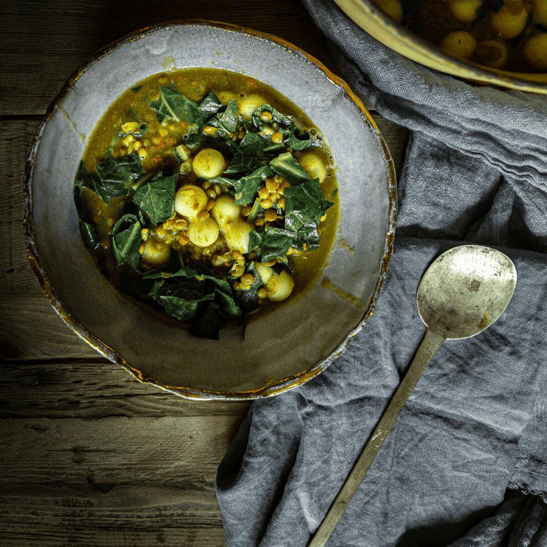 Green Lentil Stew
