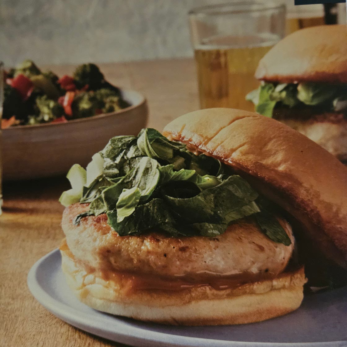 Ginger Chicken Burgers