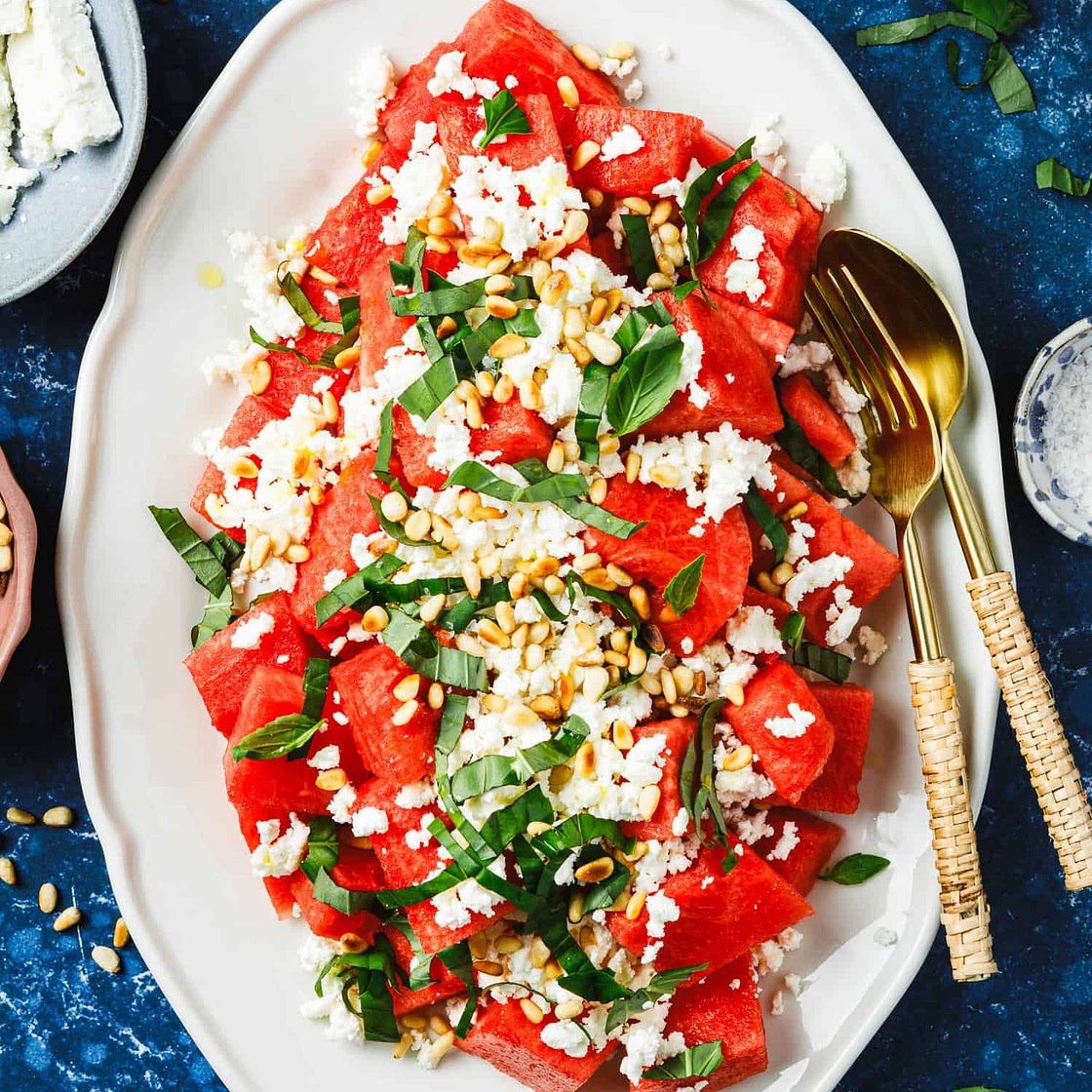 Famous Kokkari 4-Ingredient Watermelon Feta