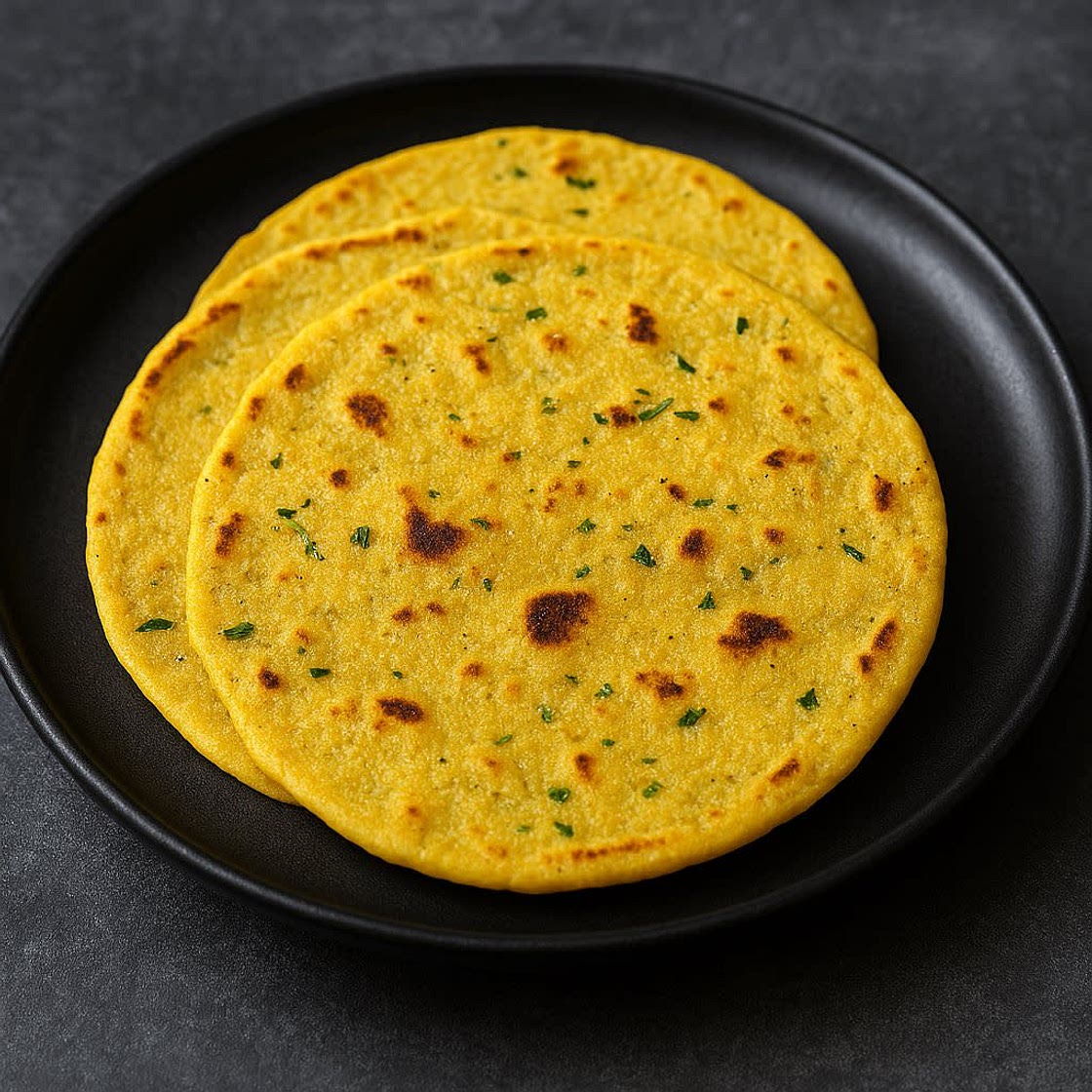 Chickpea Flour Flatbreads (Protein-Rich, Gluten-Free)