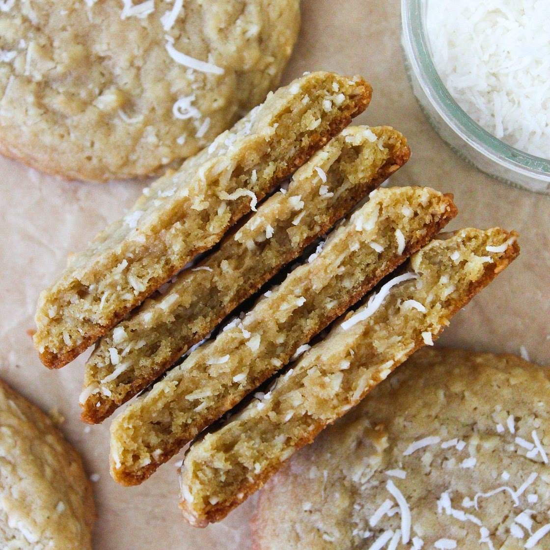 Chewy Coconut Cookies