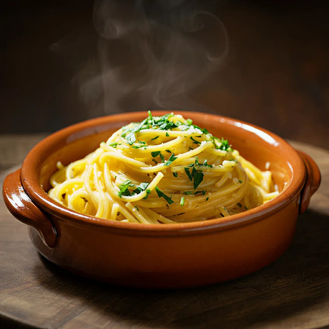 Garlic Butter Pasta (One Pot!)