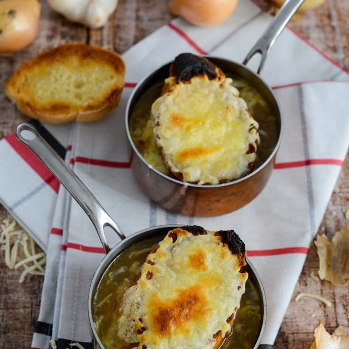 Französische Zwiebelsuppe