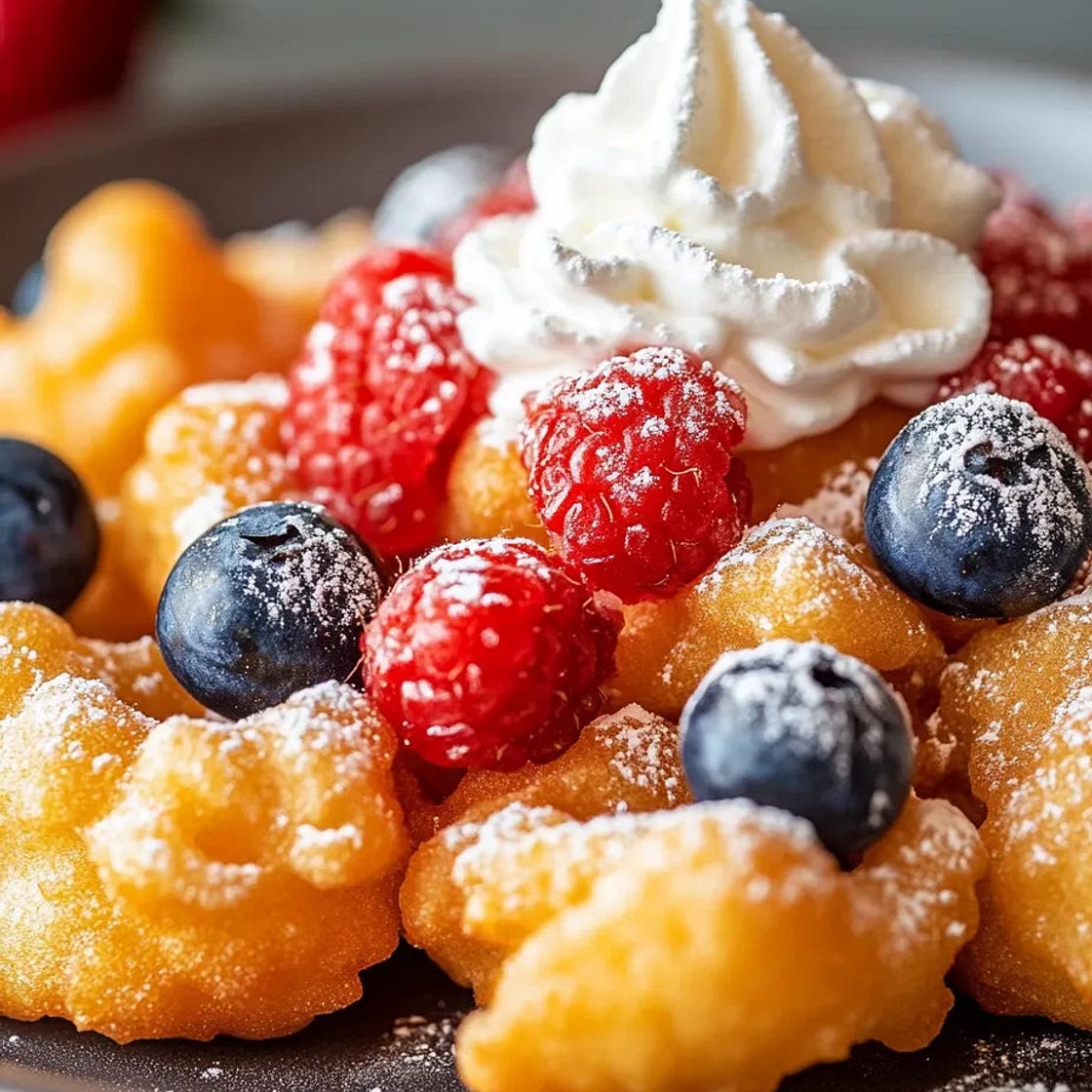 Funnel Cake Bites Recipe