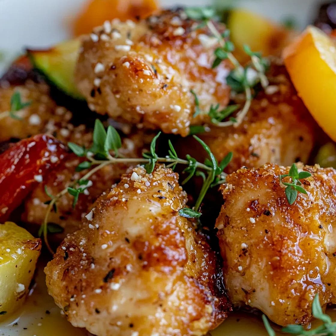 Crispy Hot Honey Feta Chicken Recipe