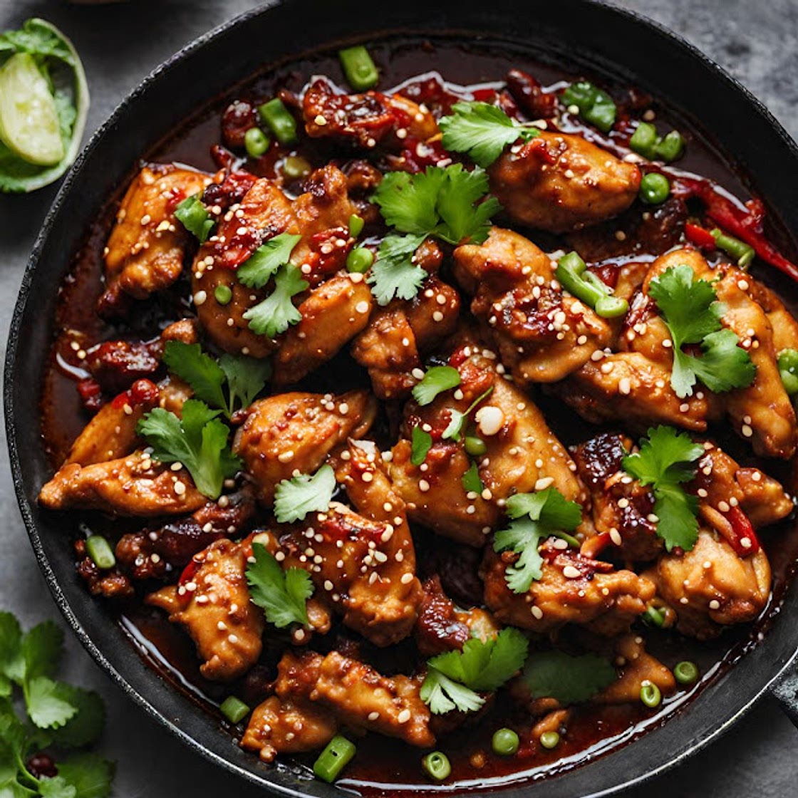 Hunan Chicken Recipe - Flavourful & Easy to Make