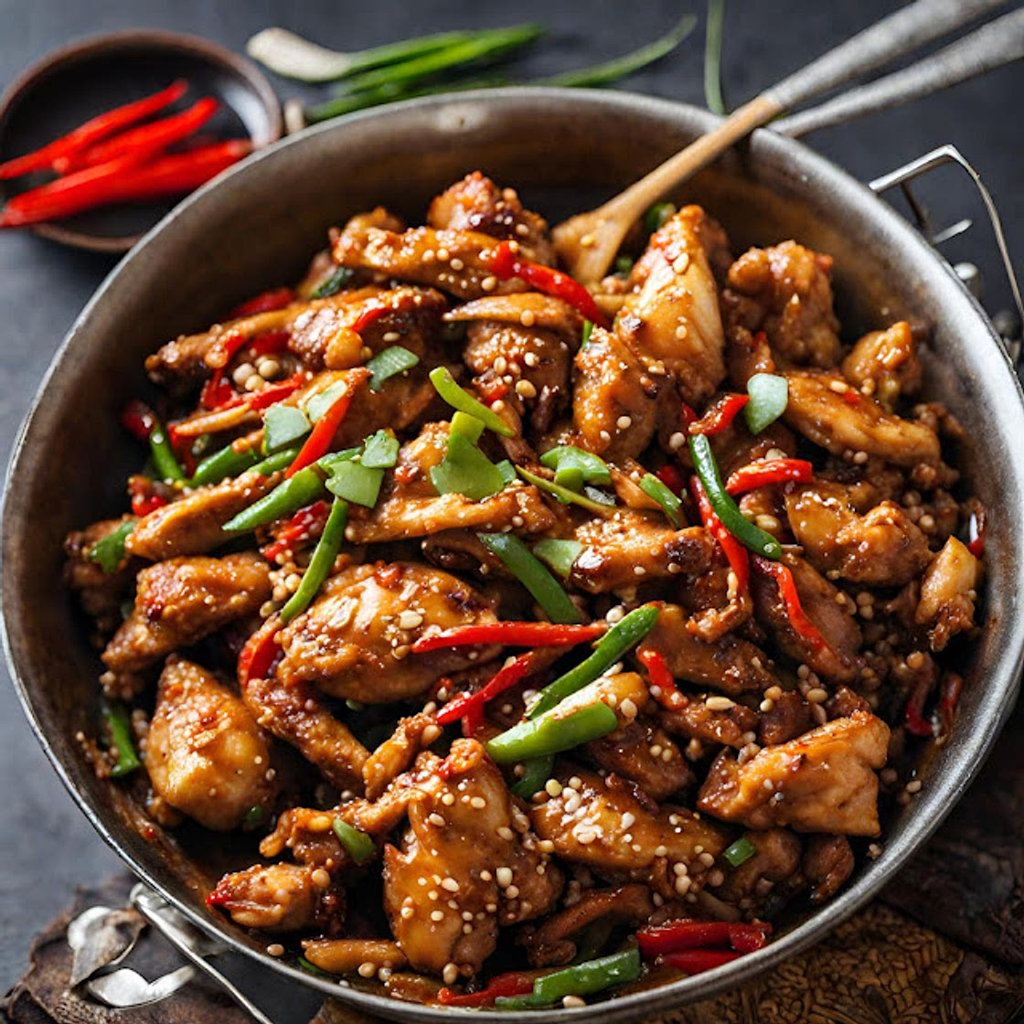Szechuan Chicken Recipe - Spicy and Delicious