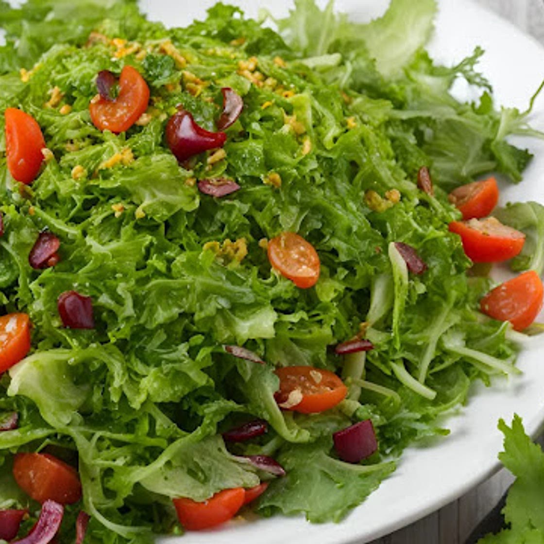 Sizzling Tadka Salad - Indian Spices and Fresh Crunch