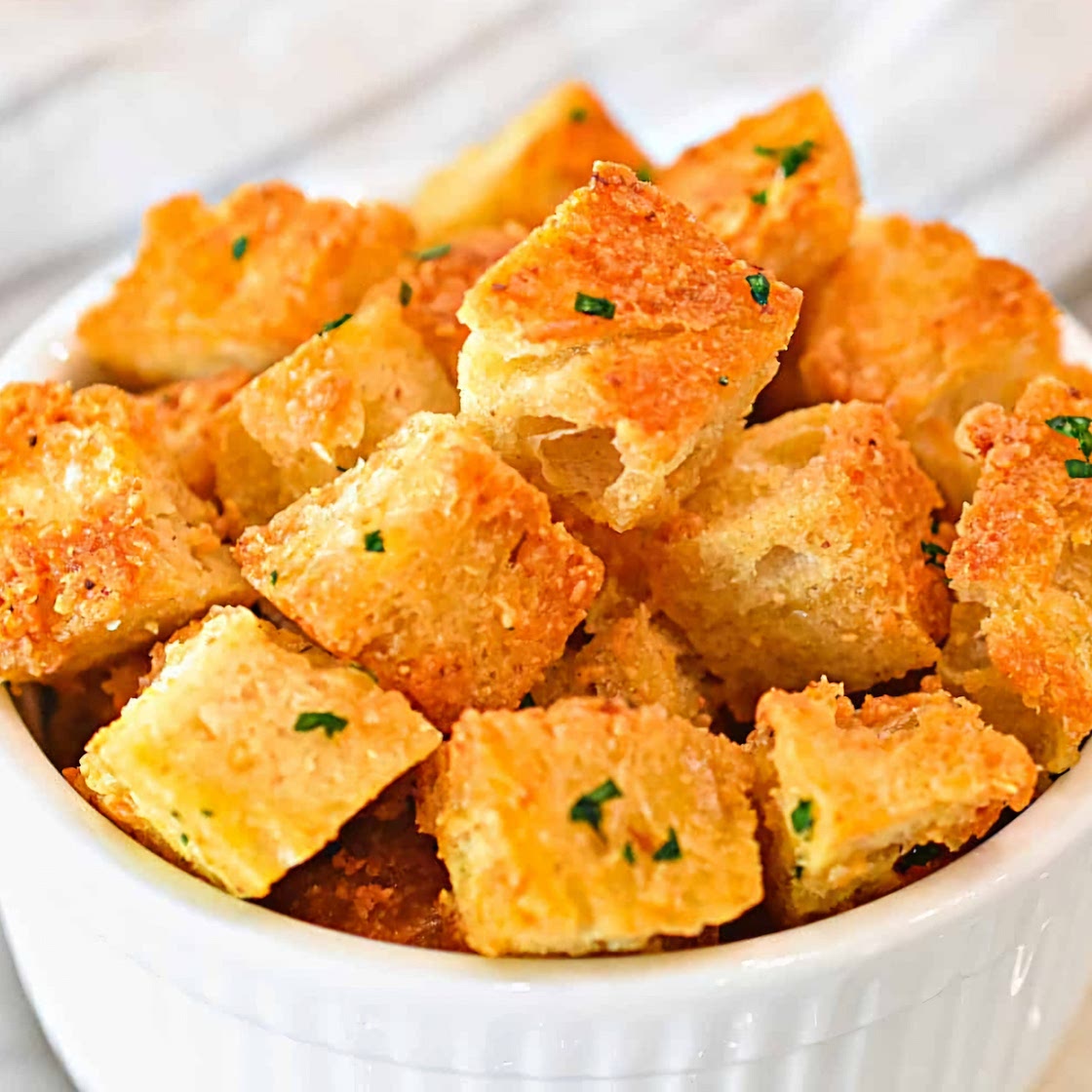 Parmesan Croutons