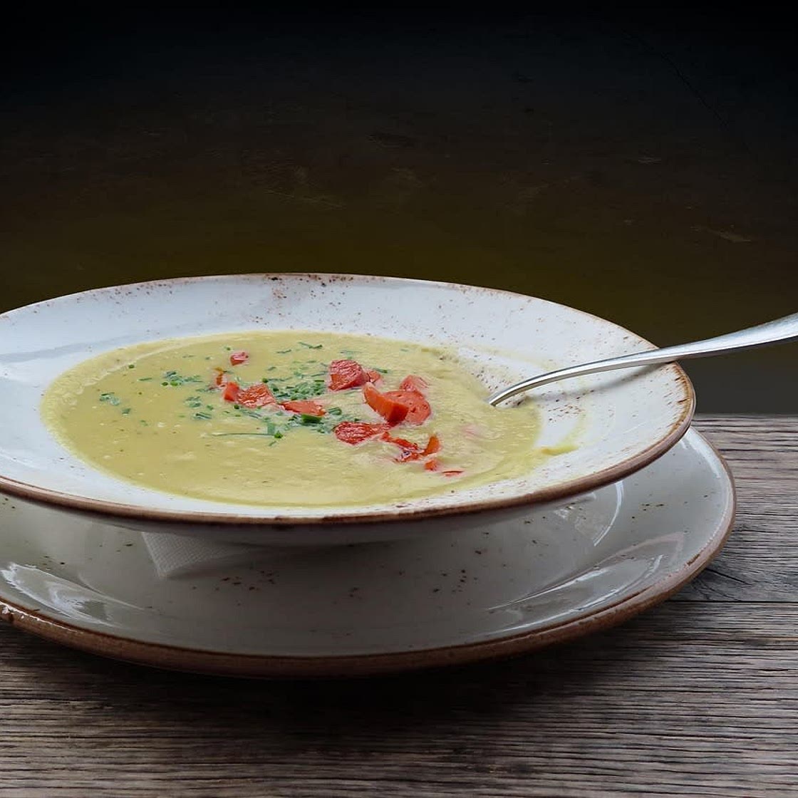 Cream of Ham & Pea Soup