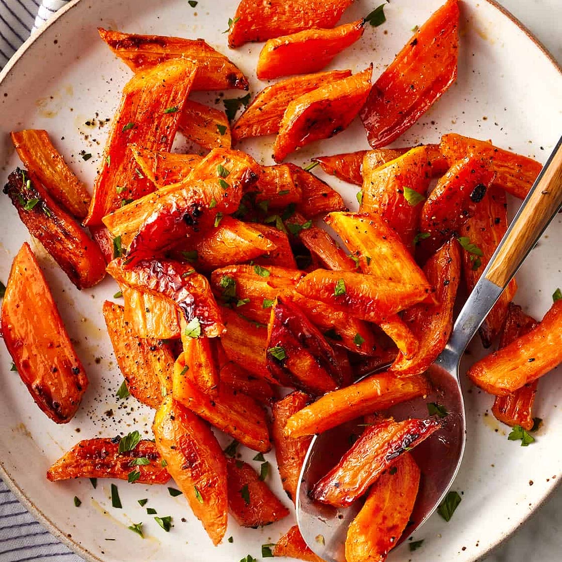 Easy Roasted Carrots 