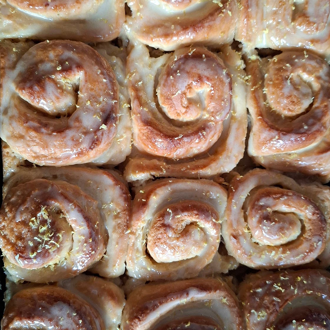 Vegane Zitronenschnecken