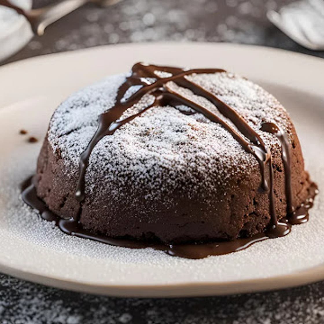 Decadent Chocolate Mochi Lava Cake