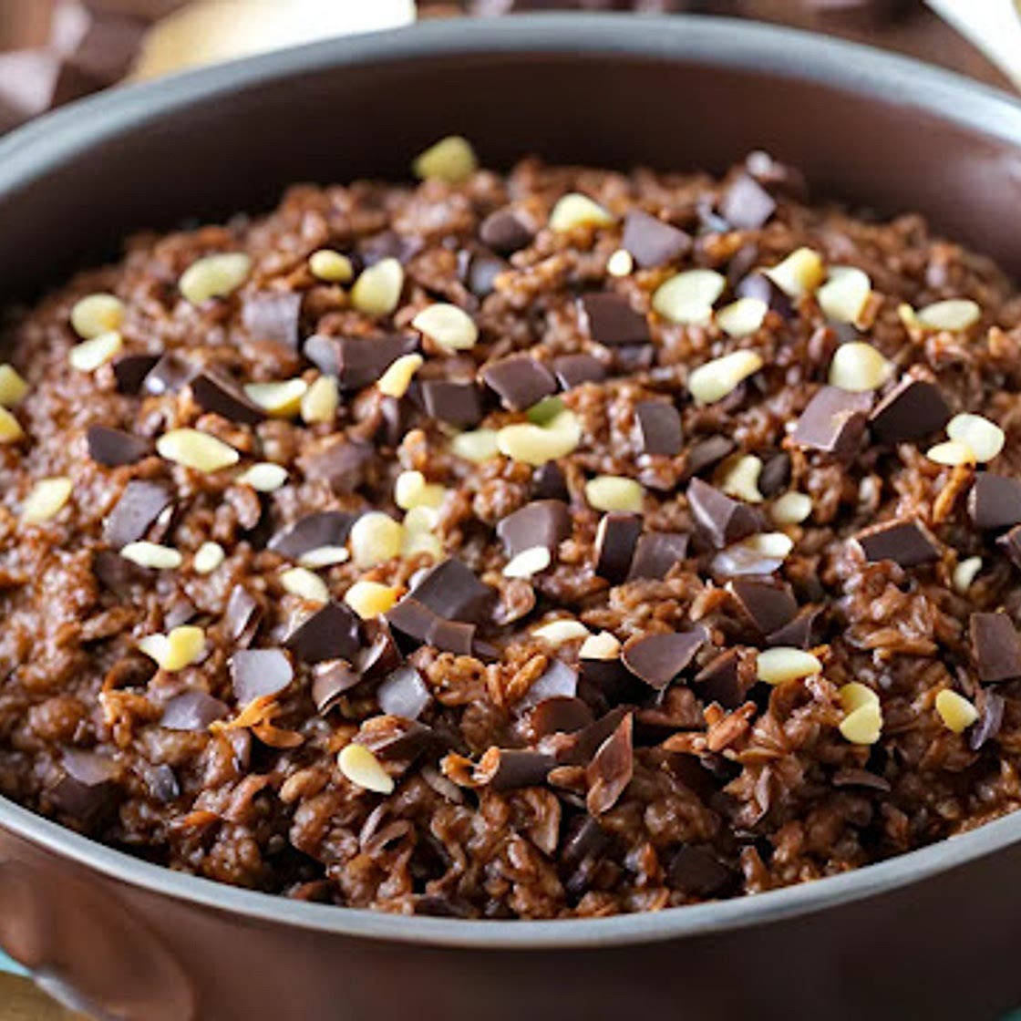 Decadent Baked Chocolate Poha