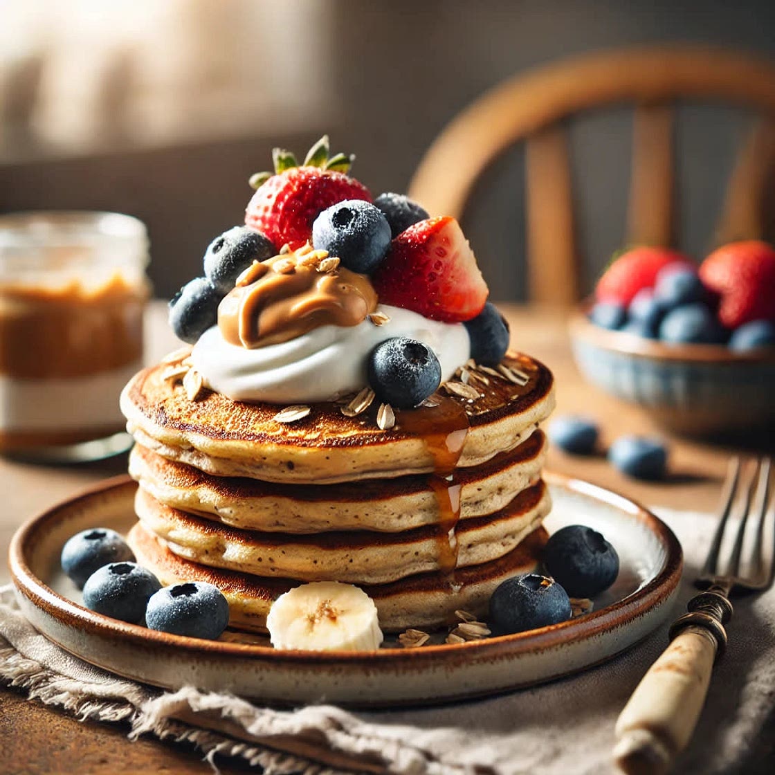 Banana Oat Pancakes — Everyday & Brunch Glow-Up