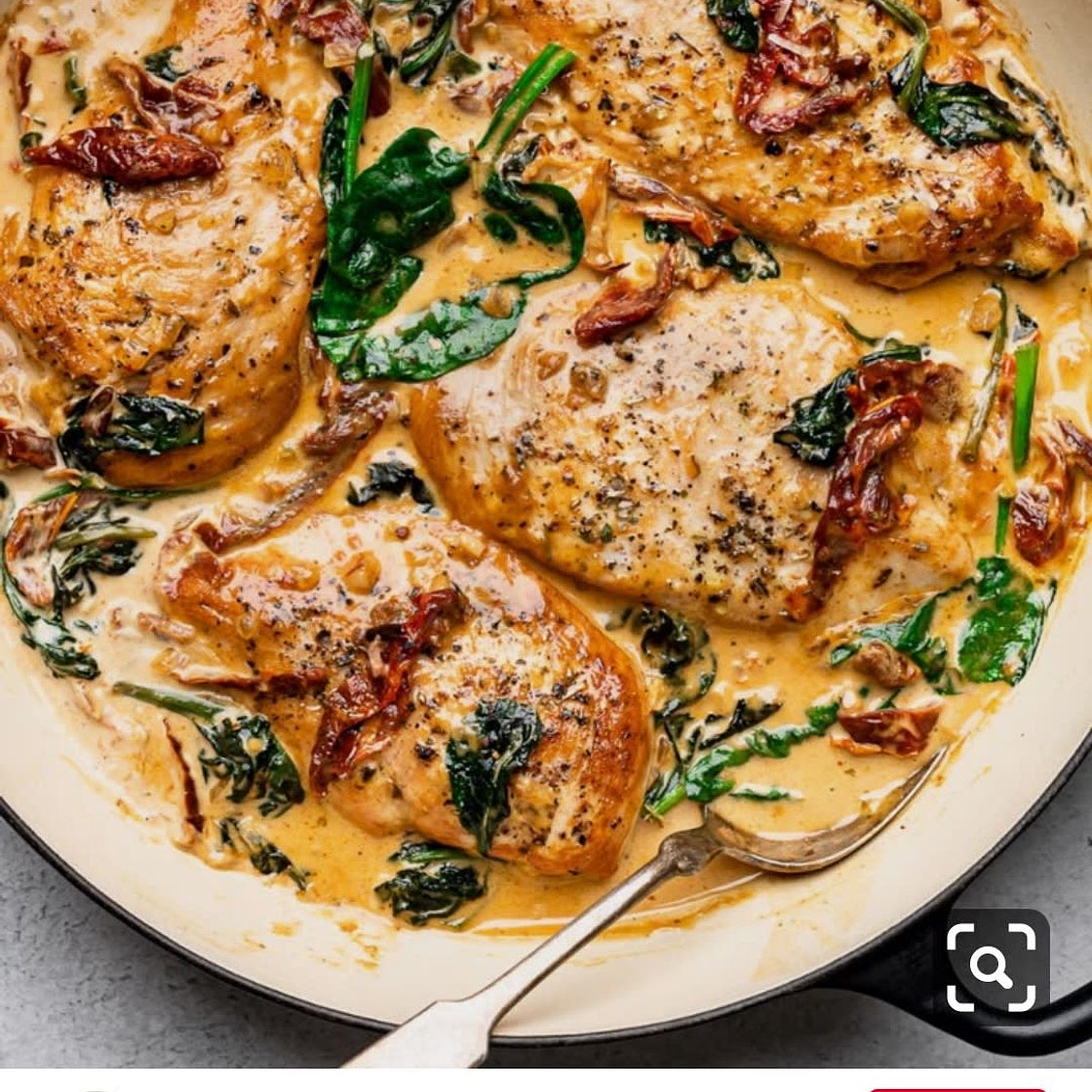 Tuscan Chicken w/ mash