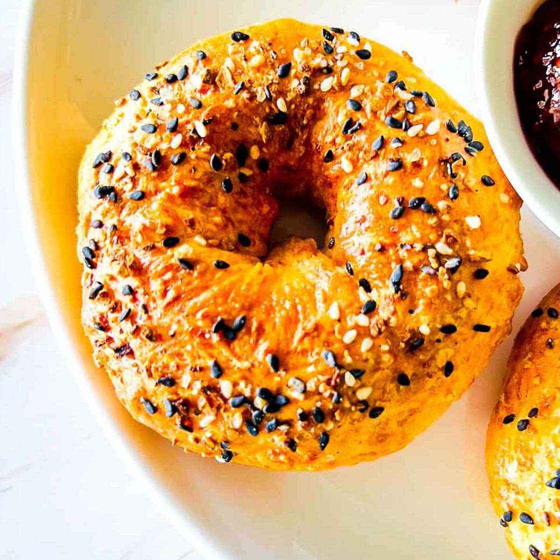 Cottage Cheese Bagels