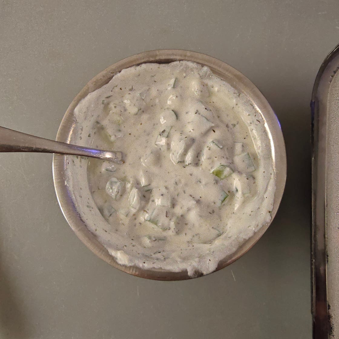 Greek Yogurt with Cucumber