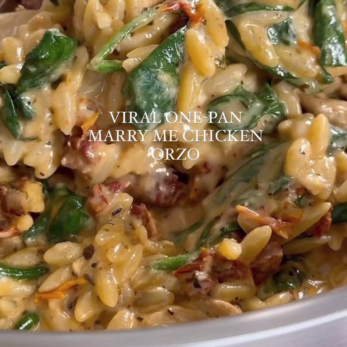 One Pot Chicken Orzo