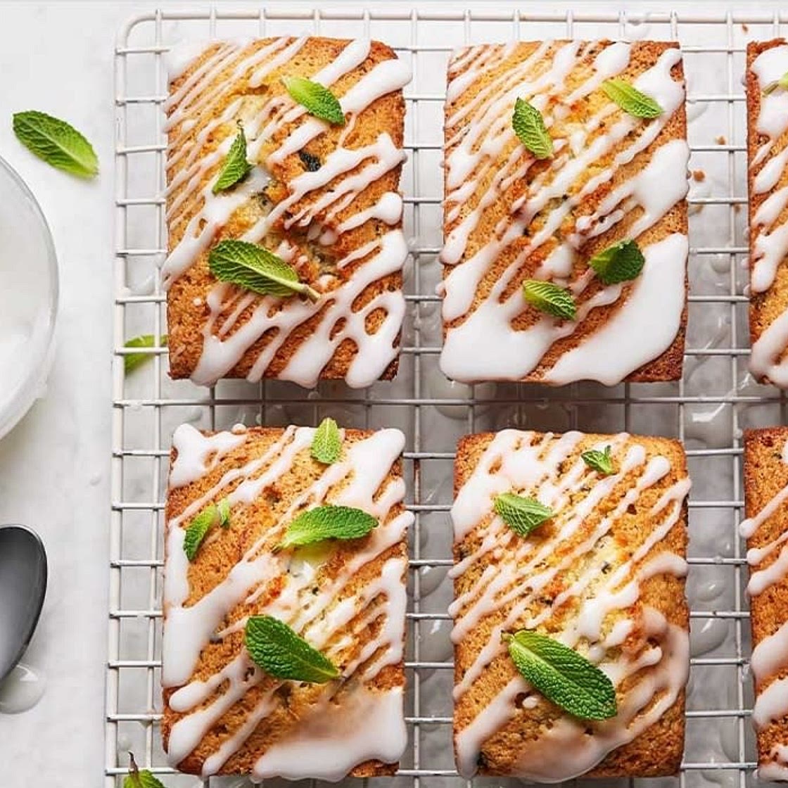 Lemon & mint financiers