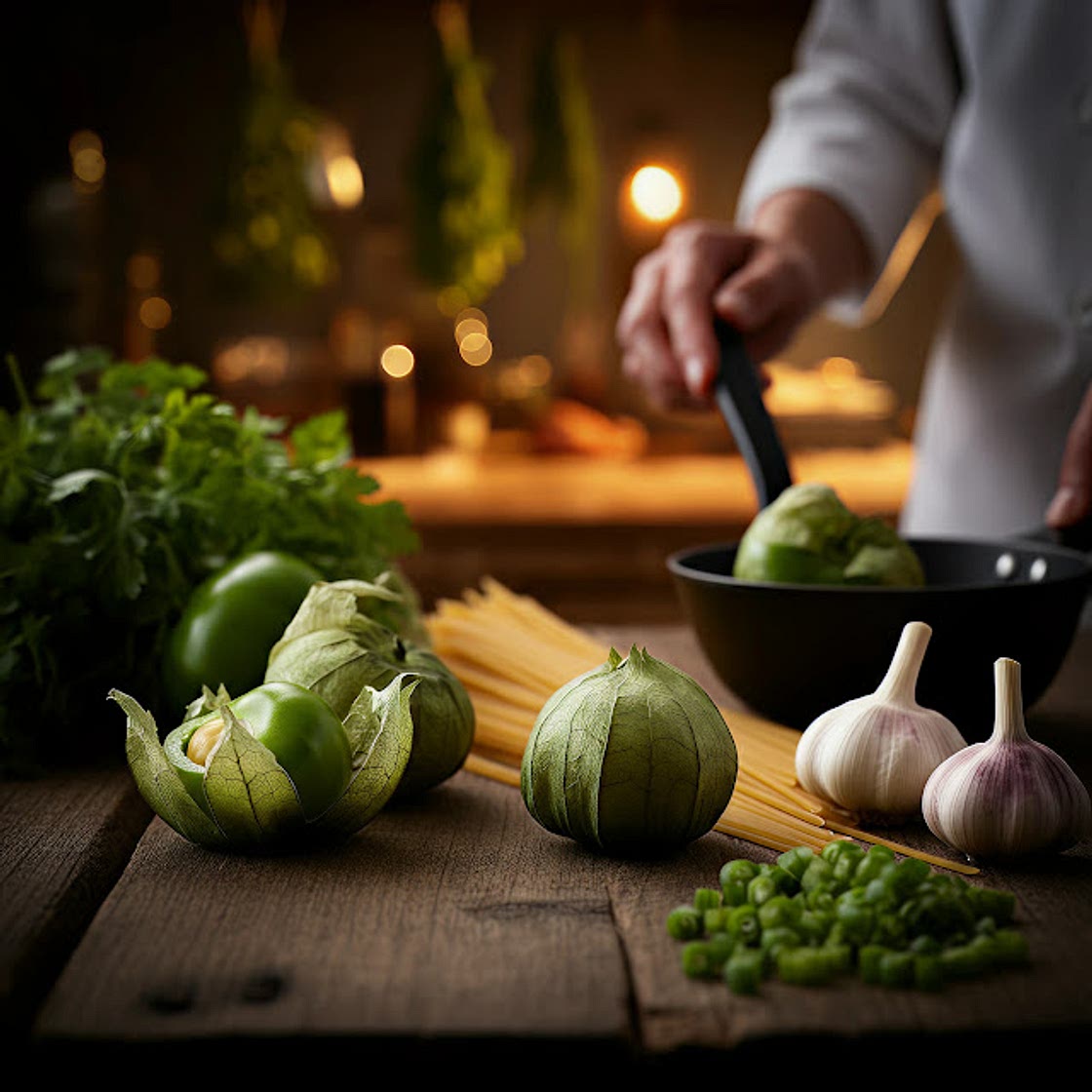 Creamy Tomatillo Pasta Recipe | Easy Weeknight Dinner