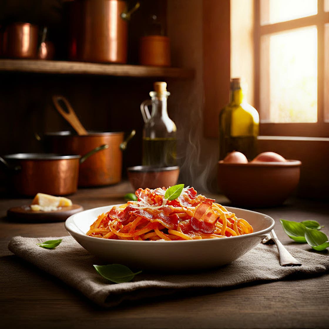 Creamy Bacon Tomato Pasta Recipe in 30 Minutes