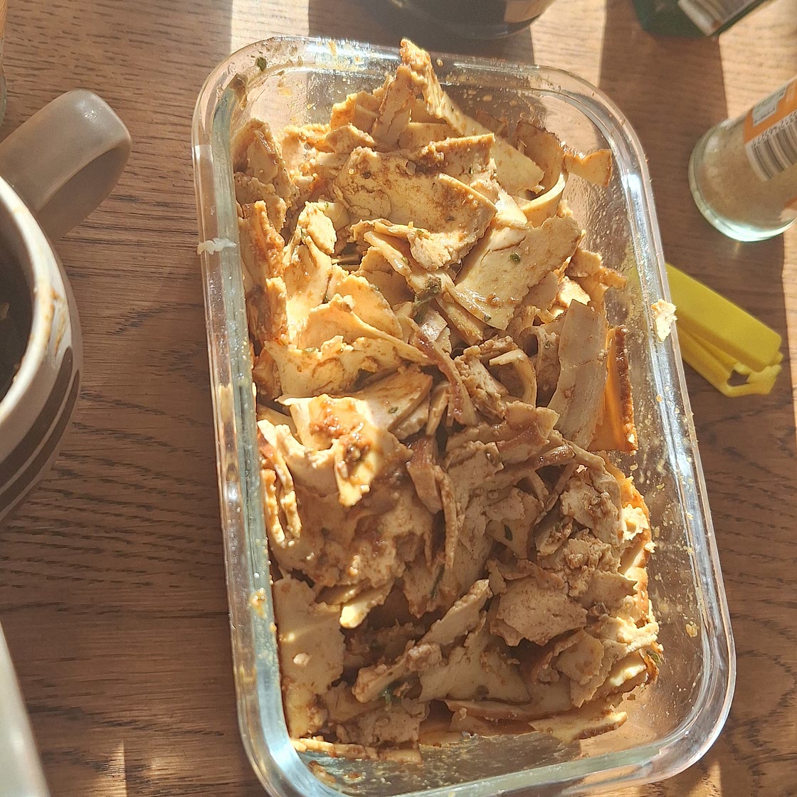 Tofu doner kebab