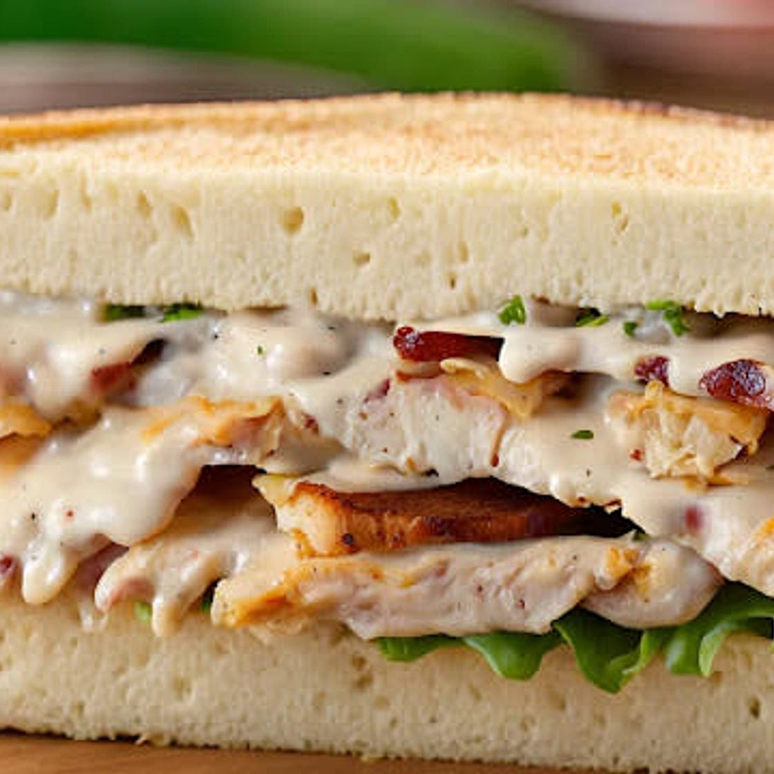 Chicken Bacon Ranch Sandwich: A Flavor Explosion in Every Bite!