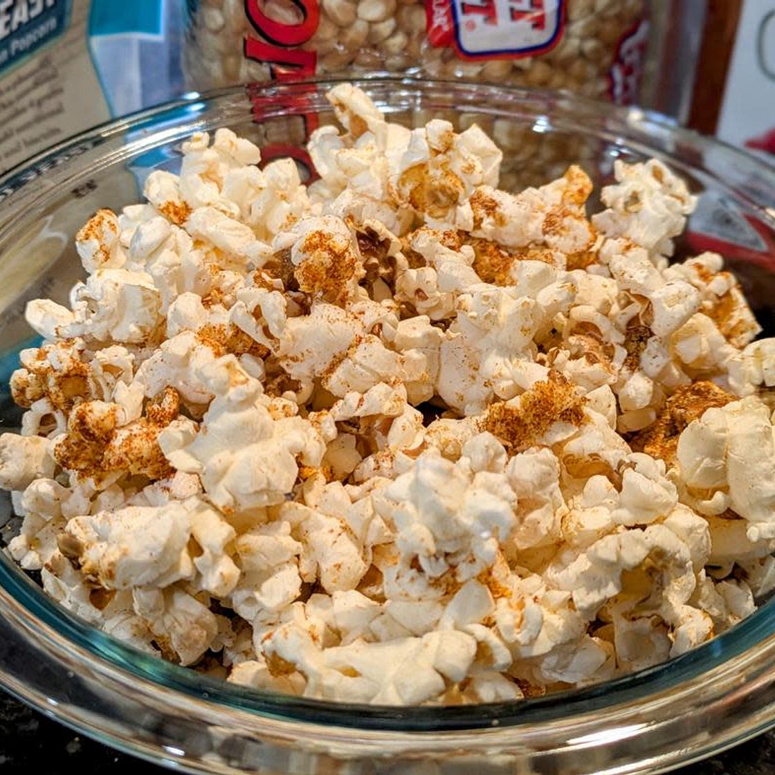 Healthy Microwave Popcorn