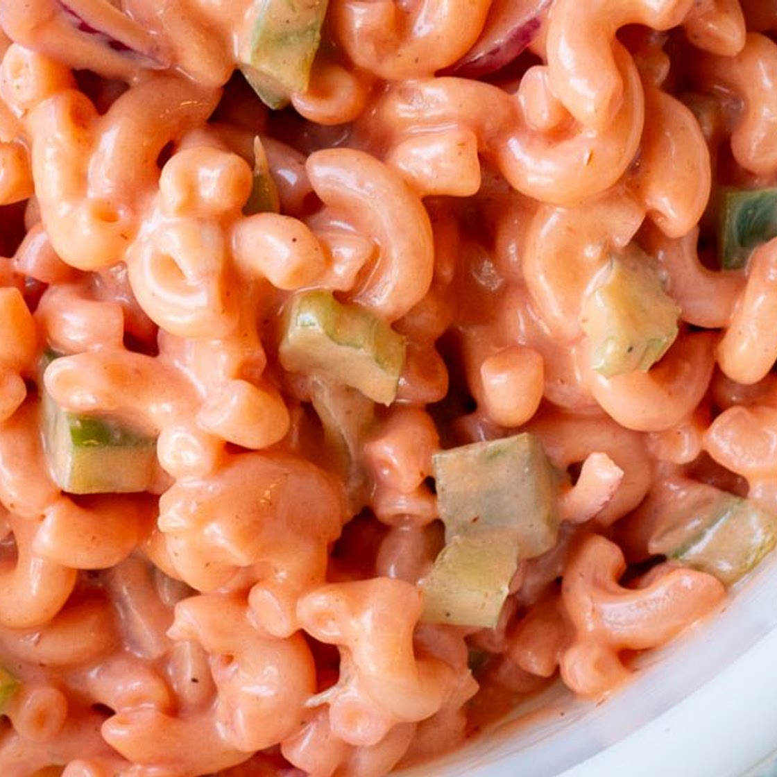 Pink Cadillac Pasta Salad