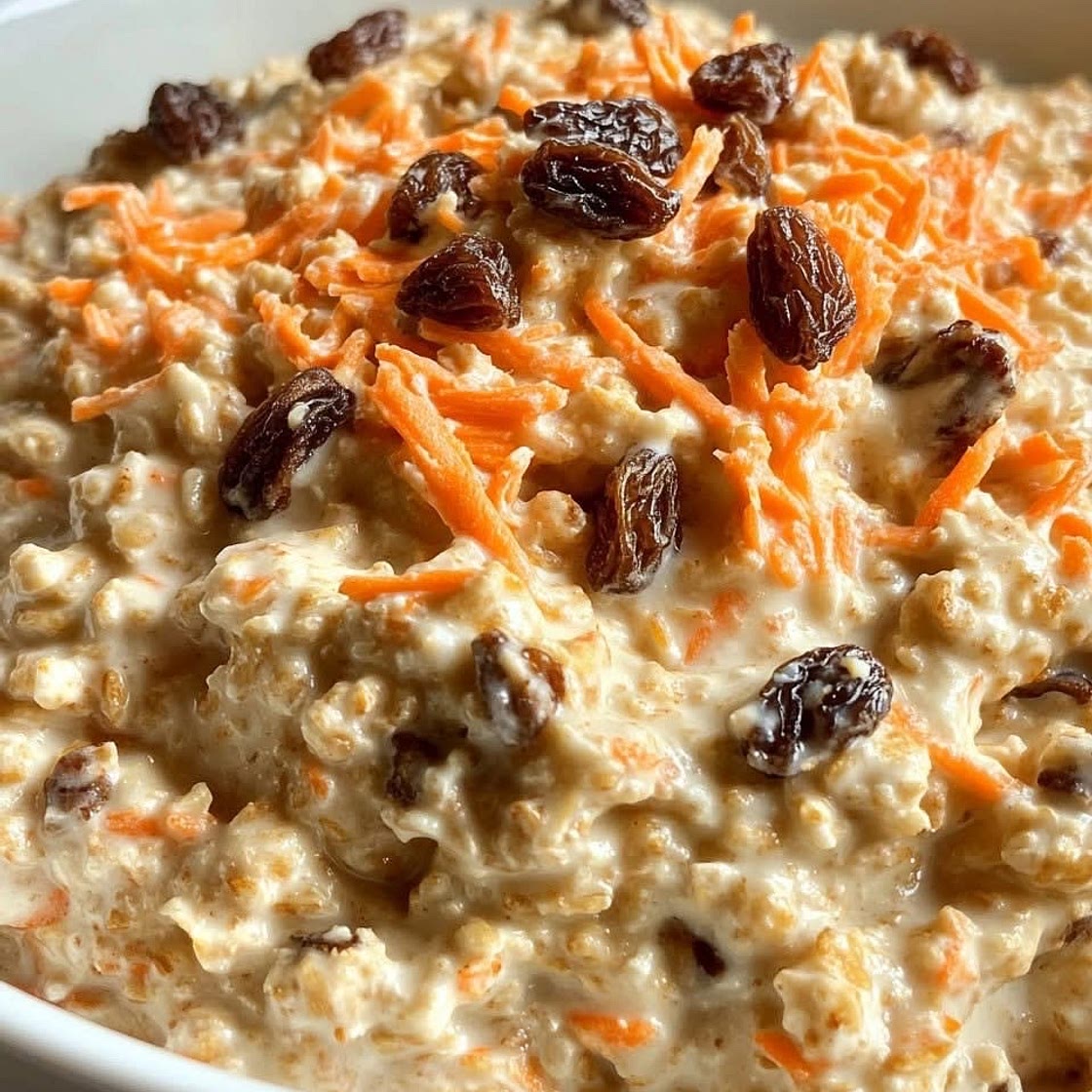 Carrot Cake Overnight Oats