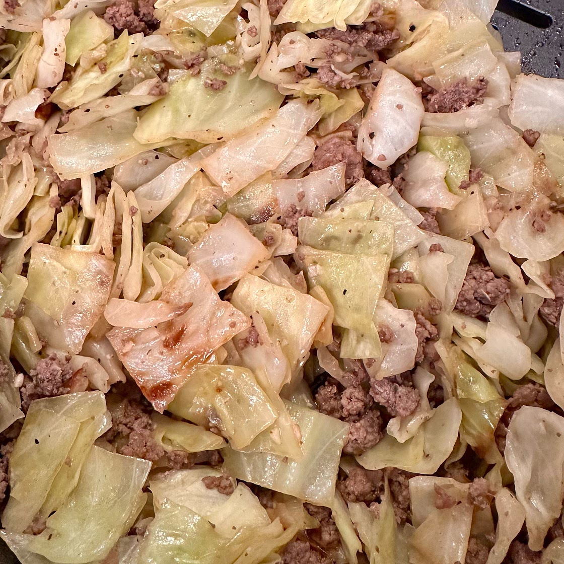 Beef & Cabbage Stir Fry