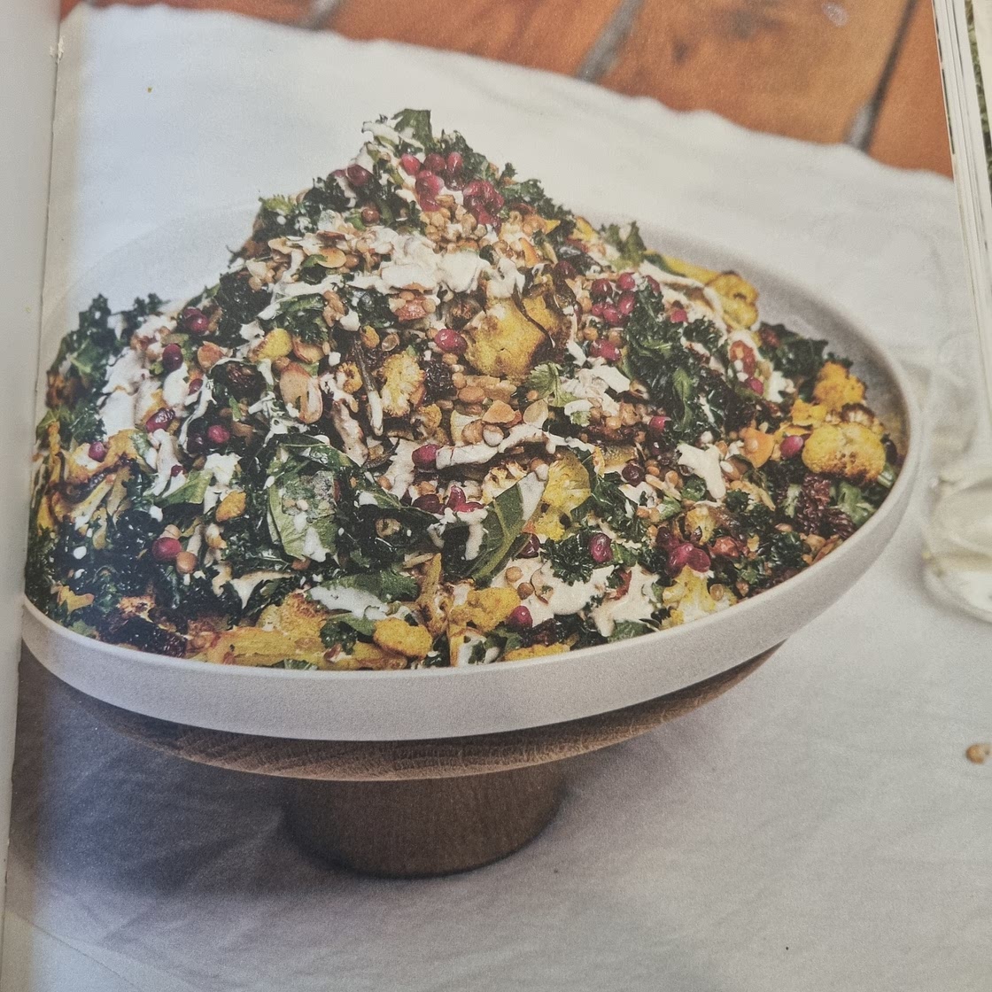 Roast Cauliflower and Lentil Tabbouleh