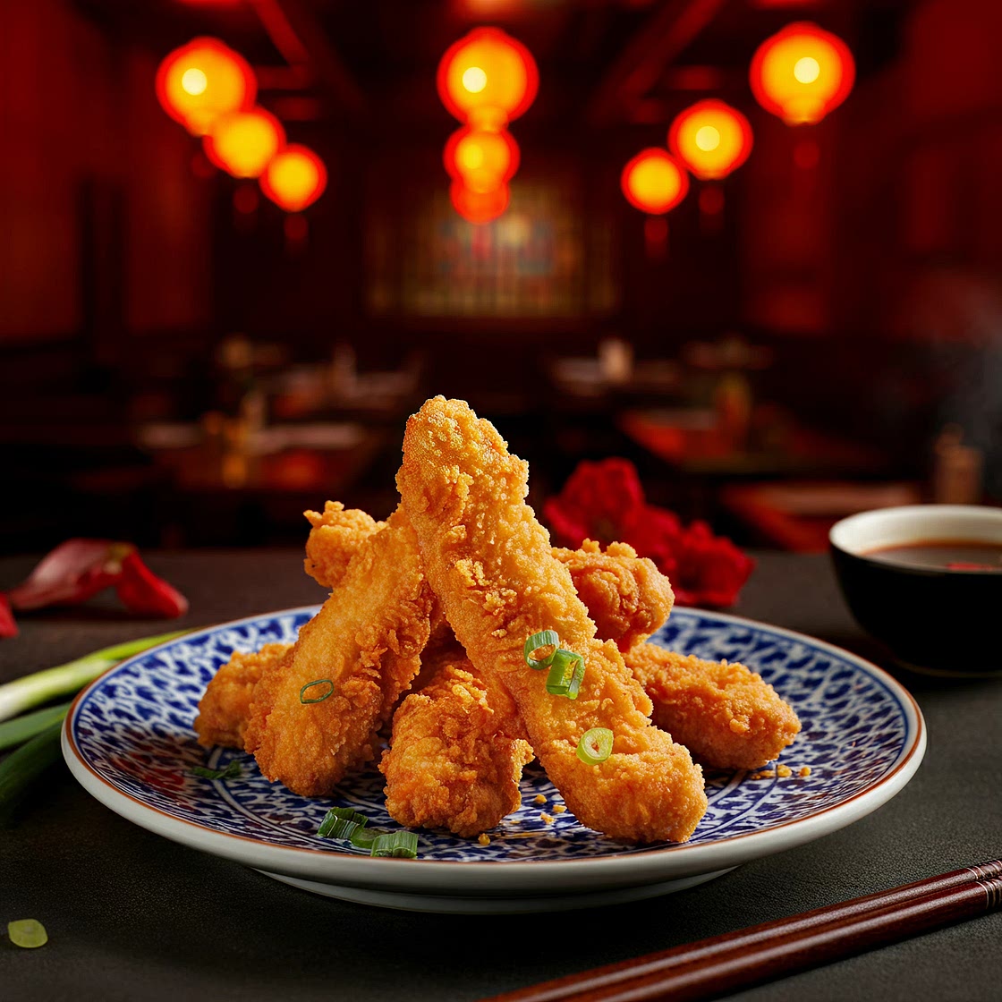 Crispy & Sticky Delight: Homemade Chinese Chicken Fingers! 🥢