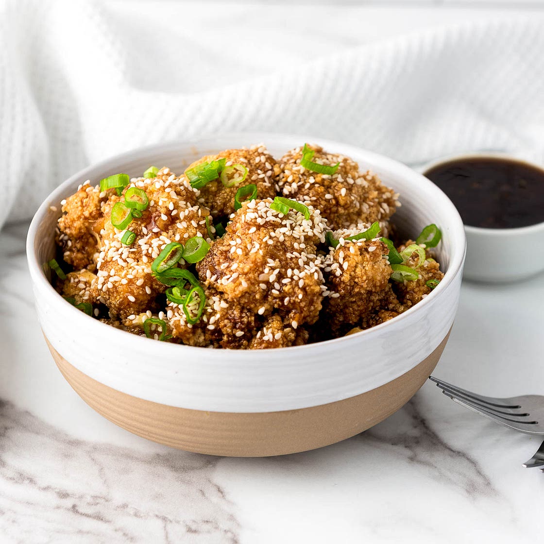 Teriyaki Cauliflower Wings