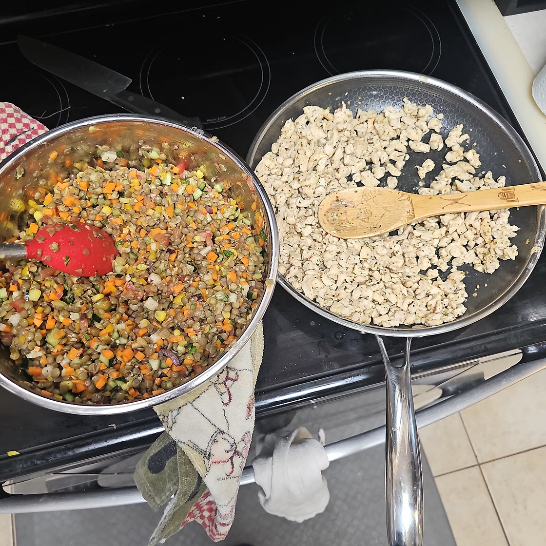 Chilled Lentil salad