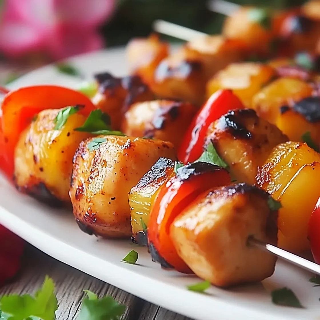 Juicy BBQ Pineapple Chicken Kabobs: 30-Minute Grilling Recipe