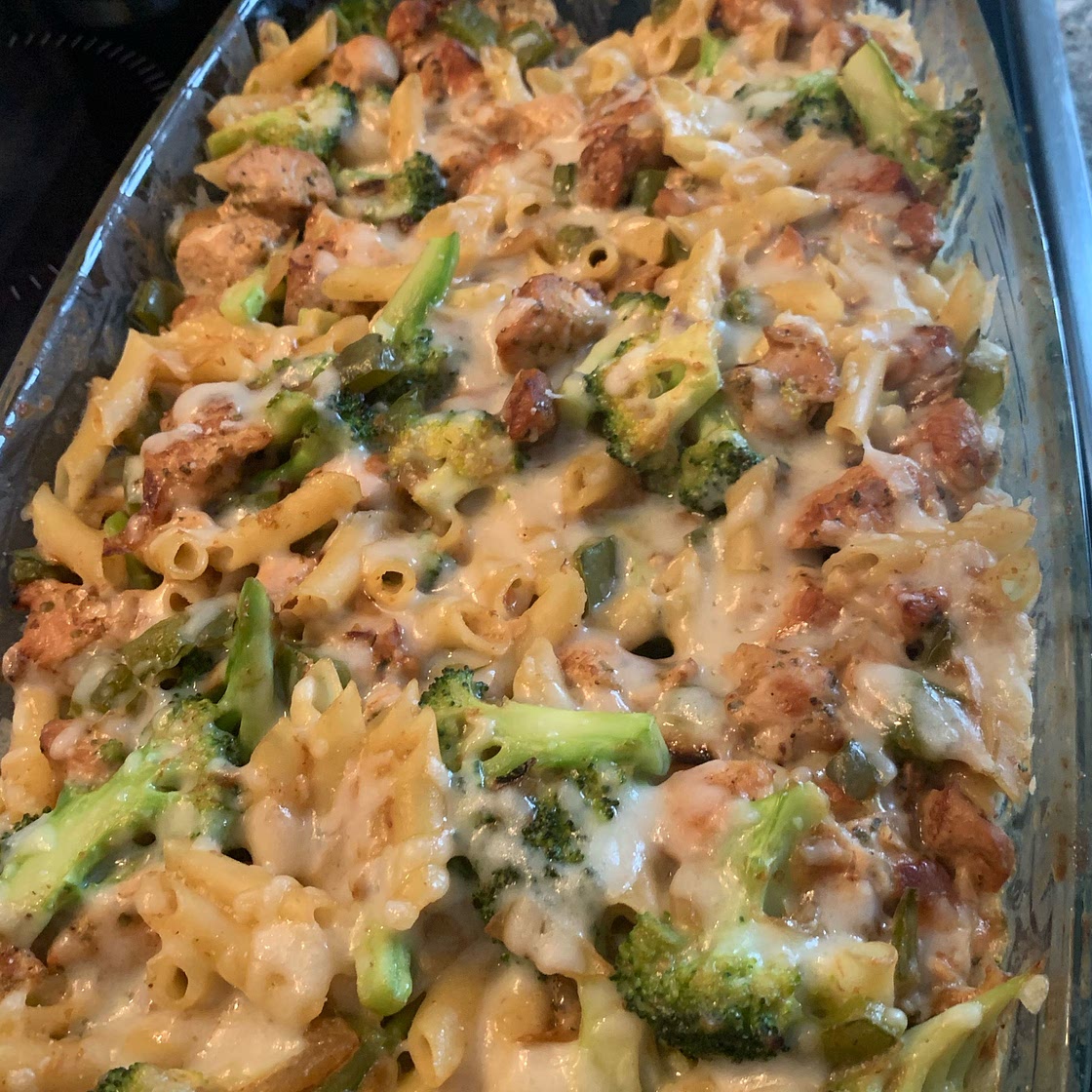 Healthier Broccoli Chicken Casserole