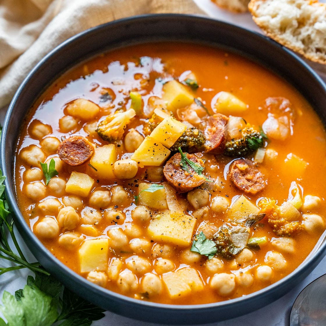 Chickpea Stew with Chorizo Recipe