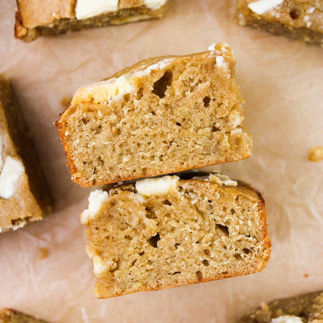 Banana Blondies