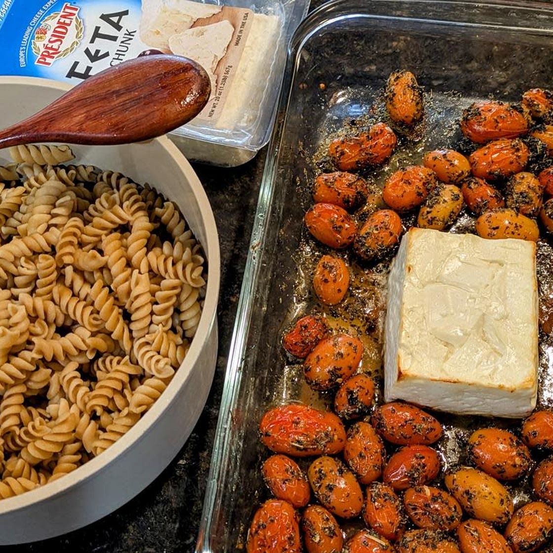 Viral Baked Feta Pasta