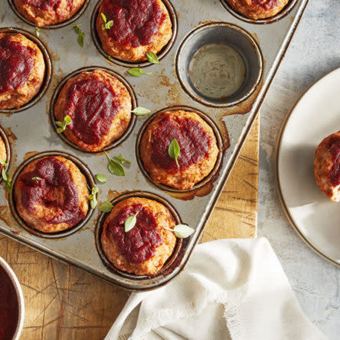 Mini-pains aux haricots et à l'érable