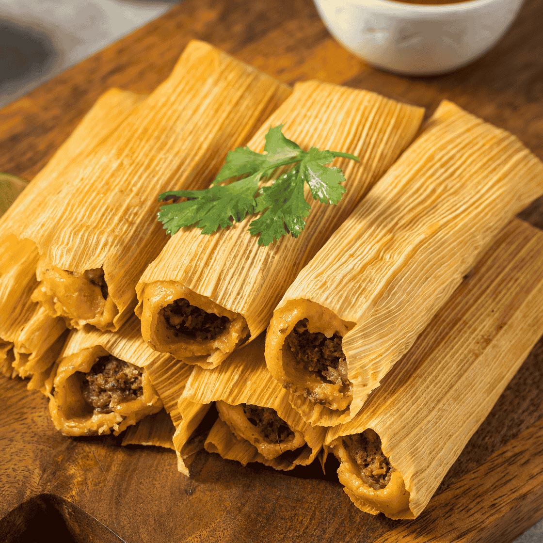 Salvadoran Stuffed Corn Dough