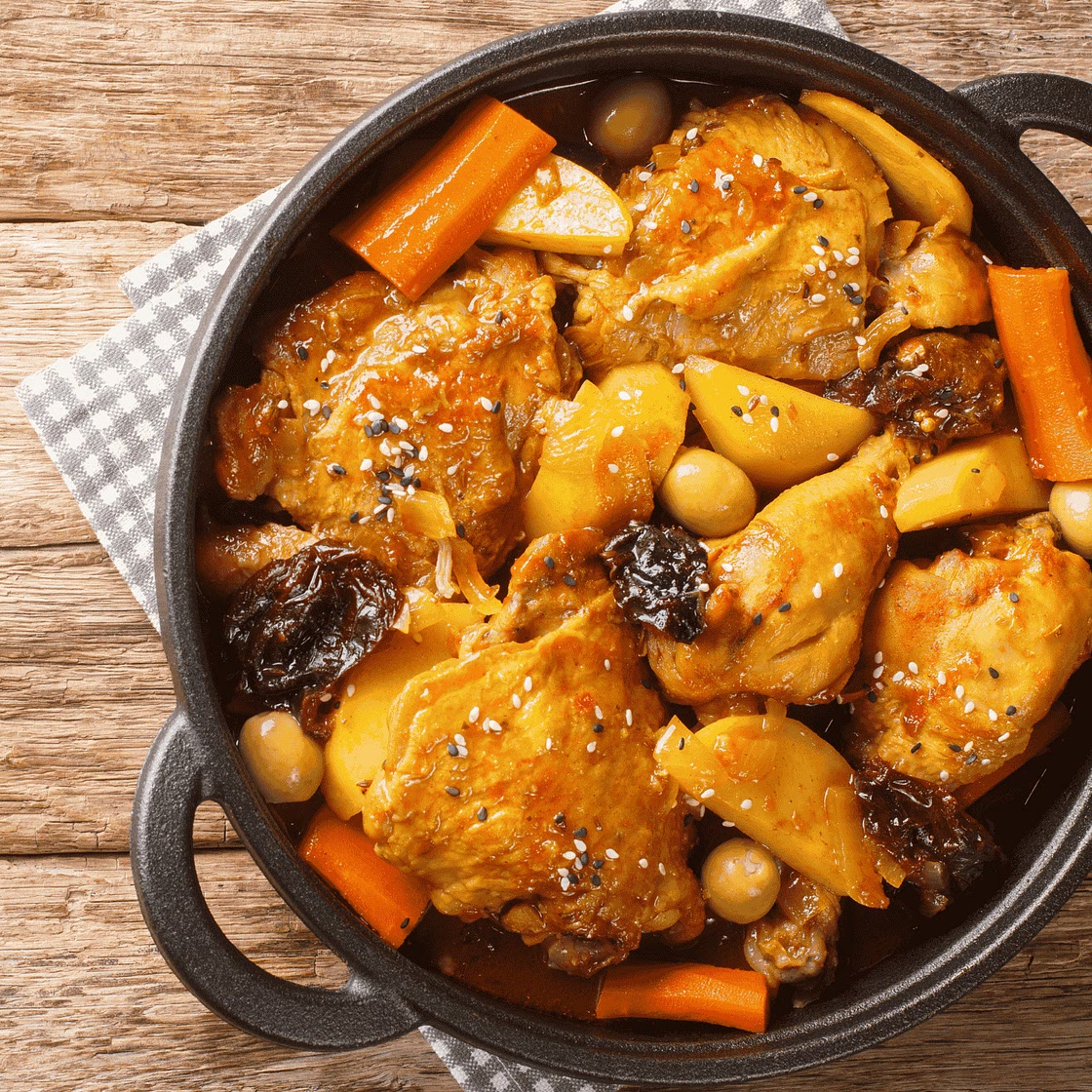 Salvadoran Sweet Chicken Stew