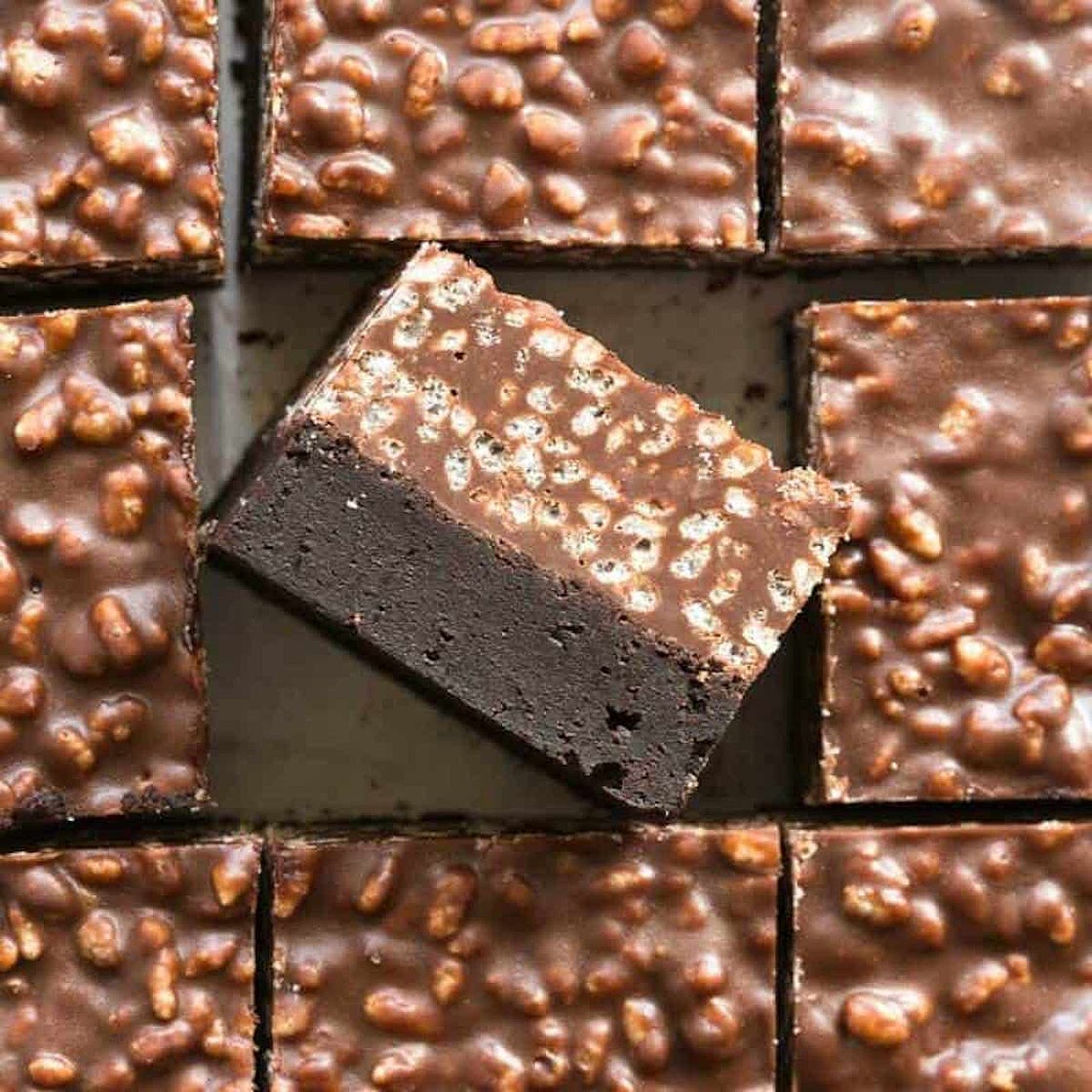 Vegan Desserts: Crunch Brownies